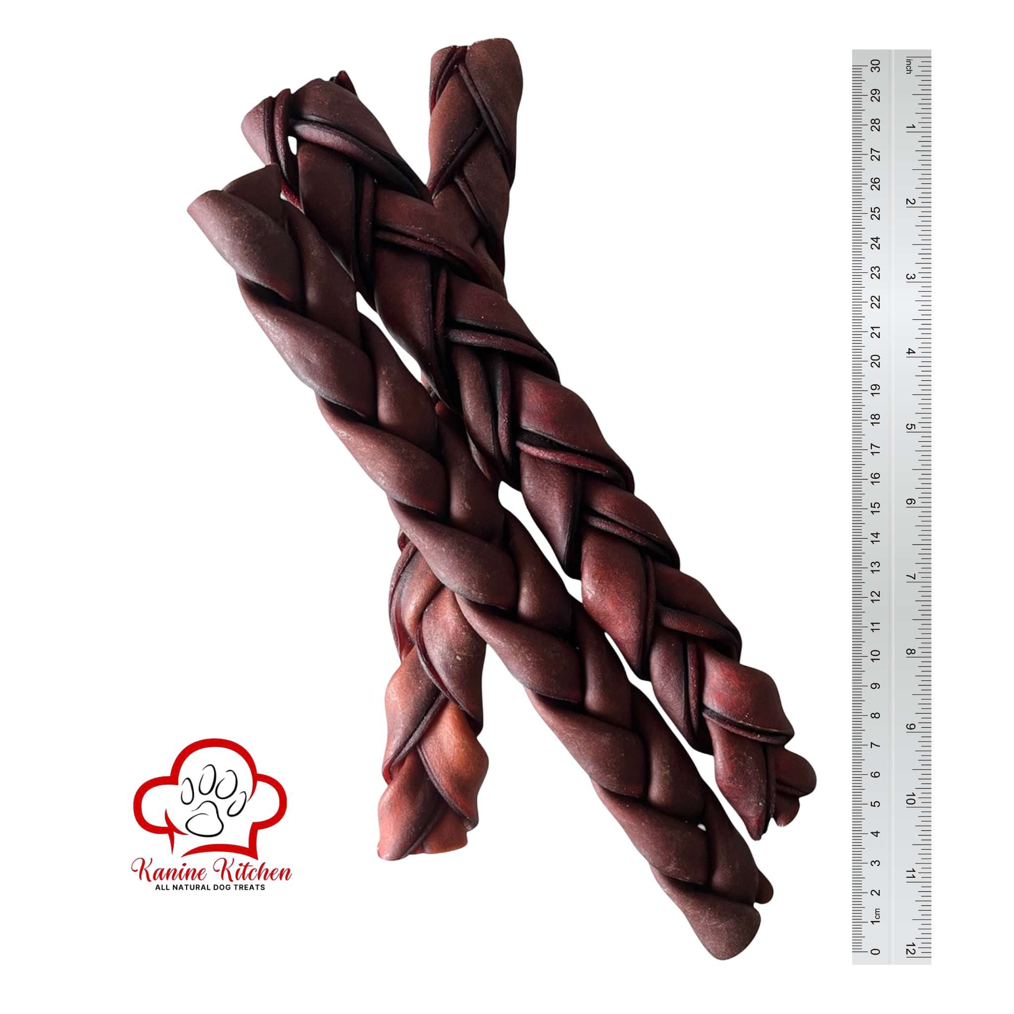 Braided Beef Collagen - 12"